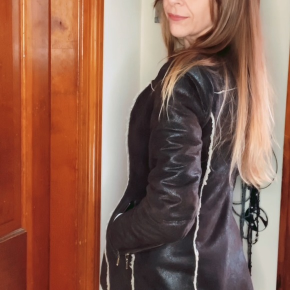 Rampage Faux Leather Jacket - Picture 6 of 13